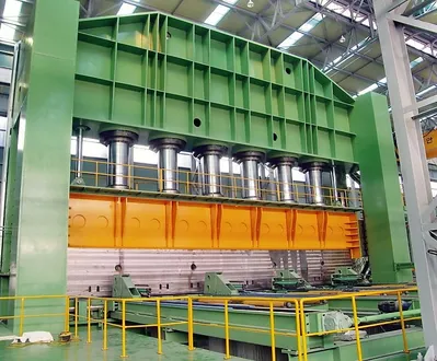 JCO Heavy Thickness Pipe Production Line with 10000 Ton Press Korean make