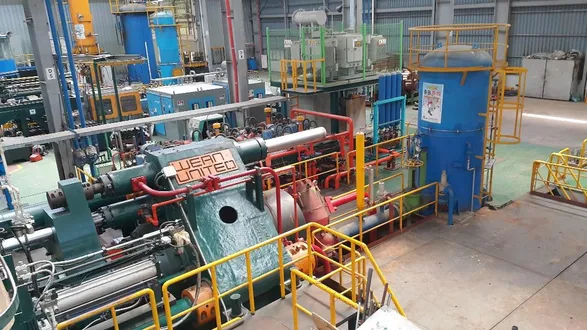 Stainless Steel Pipe Manufacturing Line - Size: 6.0 Inch - Extrusion Press: 1600 Tones & 2500 Tones